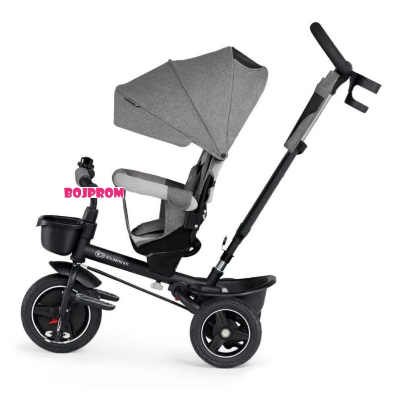 KINDERKRAFT TRICIKL SPINSTEP GREY 31775 