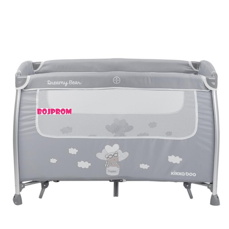 KIKKA BOO VIKEND KREVET DREAMY BEAR GREY 31003010087 