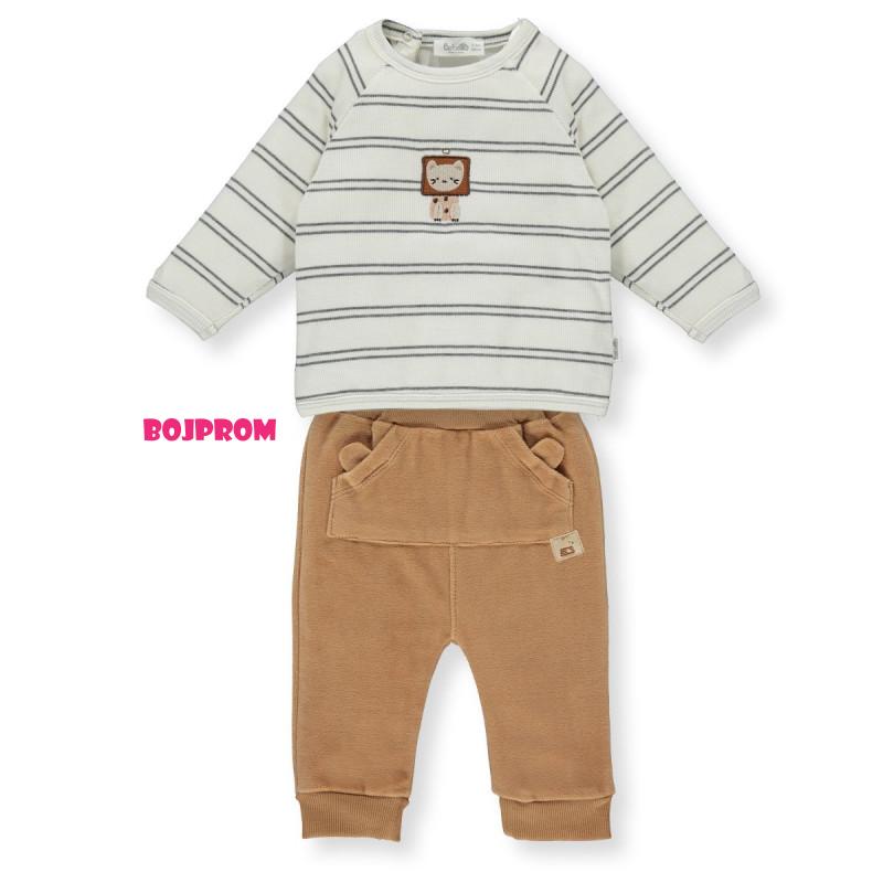 Bebetto BEBI KOMPLET K4138 BROWN 