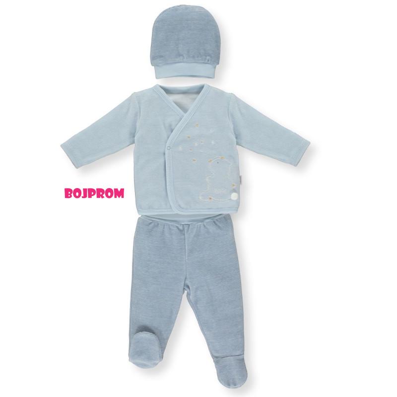 BEBETTO BEBI SET Z840 BLUE 1-3M/62CM 