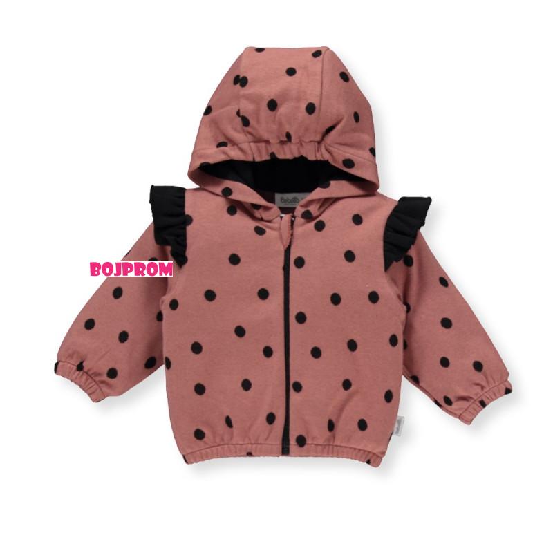 BEBETTO BEBI KOMPLET K4063 BURGUNDY 9-12M/80CM 