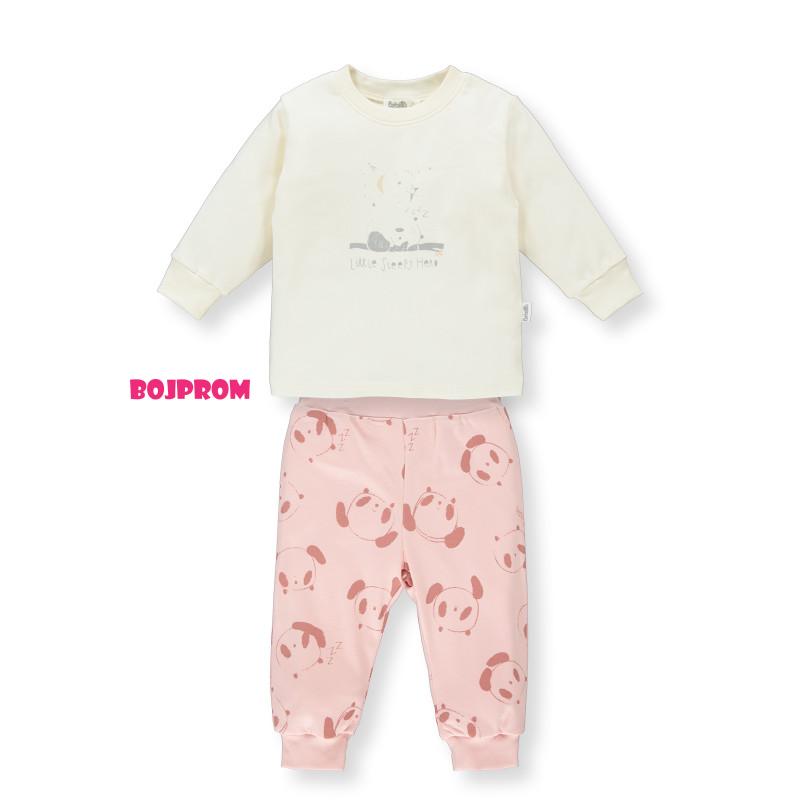 Bebetto PIDŽAMA F1273 DUSTY ROSE 