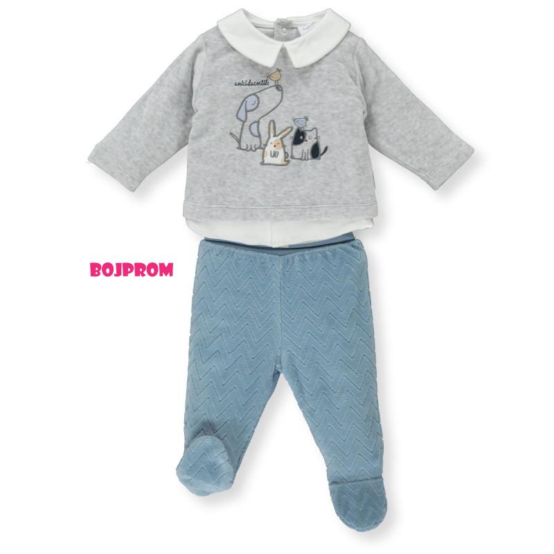 Bebetto BEBI KOMPLET K4118 BLUE 