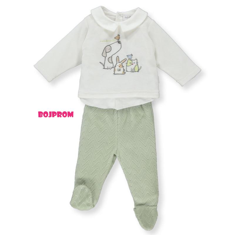 Bebetto BEBI KOMPLET K4118 GREEN 
