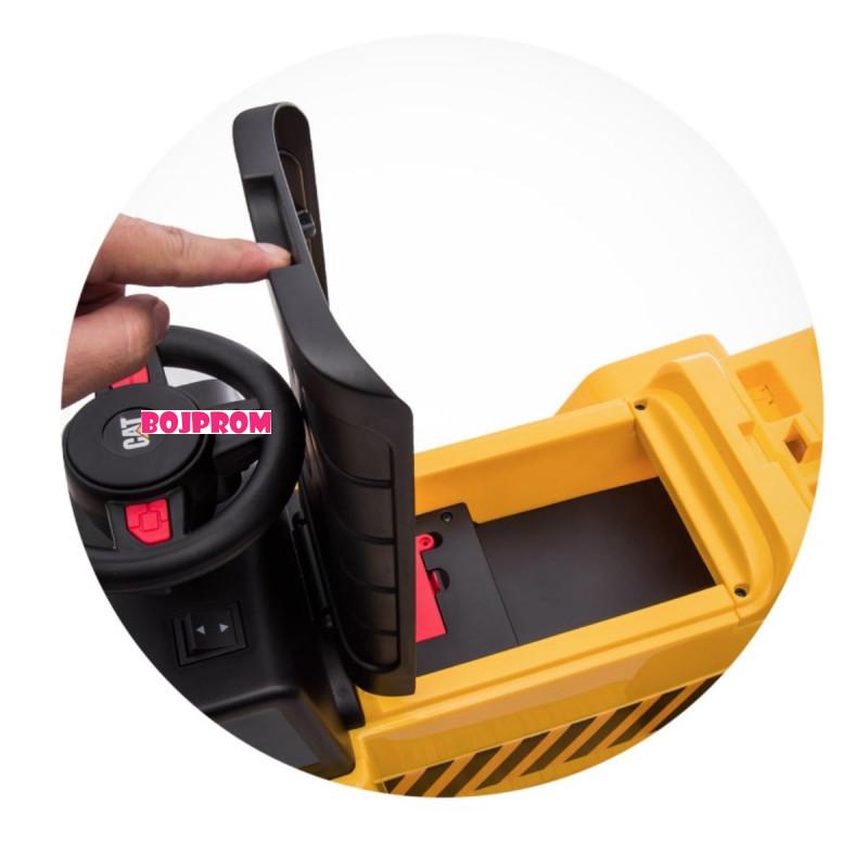 CHIPOLINO AUTO NA AKUMULATOR CAT DUMP TRUCK YELLOW ELCATDT0231Y 