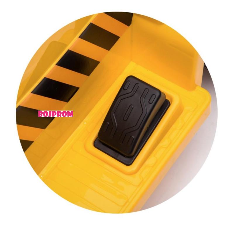 CHIPOLINO AUTO NA AKUMULATOR CAT DUMP TRUCK YELLOW ELCATDT0231Y 
