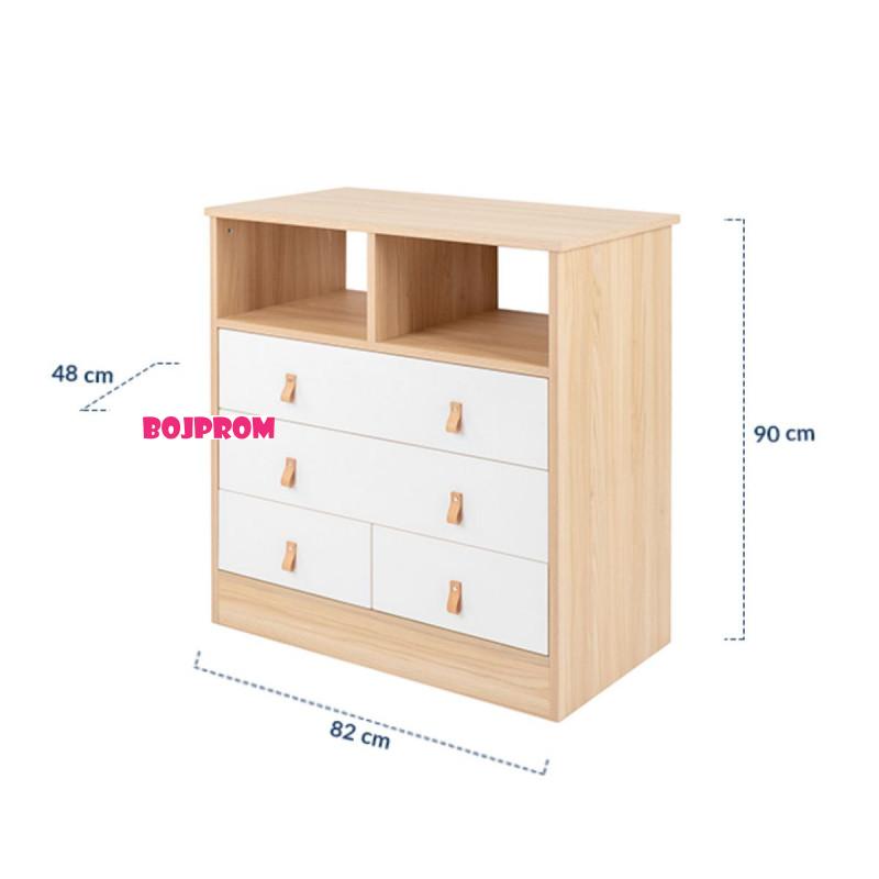 KIKKA BOO KOMODA ASPEN BEIGE 31003040037 