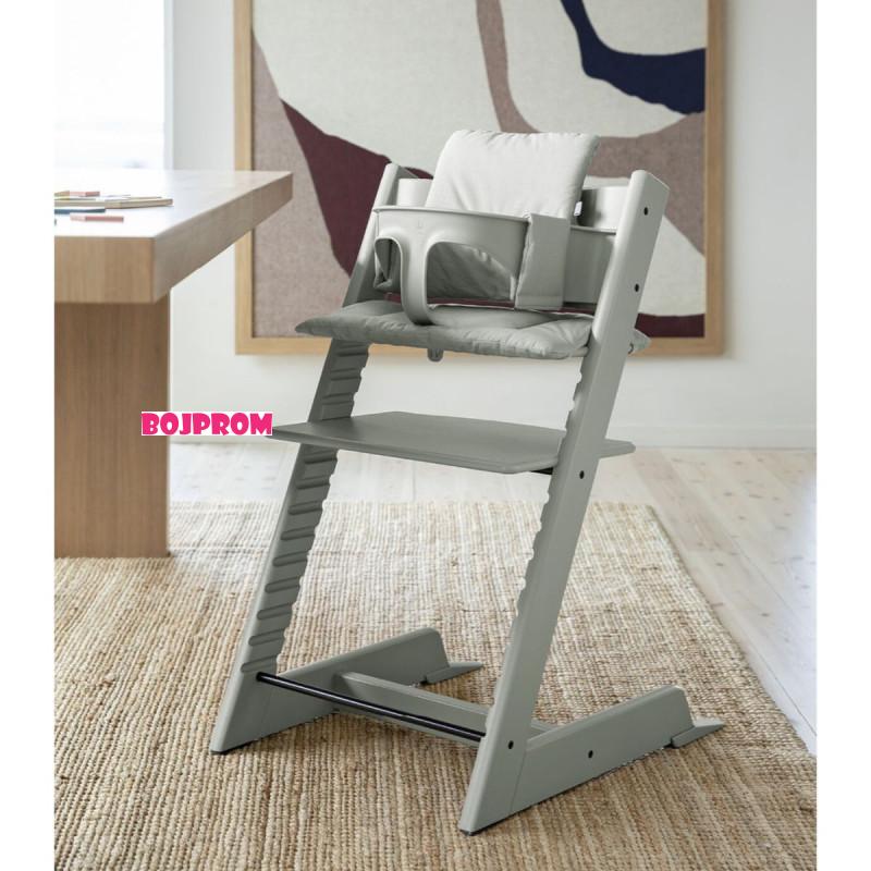 STOKKE STOLICA ZA HRANJENJE TRIPP TRAPP GLACIER GREEN 100139 