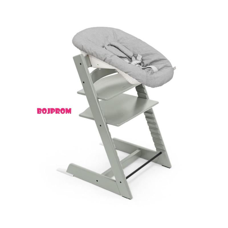 STOKKE STOLICA ZA HRANJENJE TRIPP TRAPP GLACIER GREEN 100139 