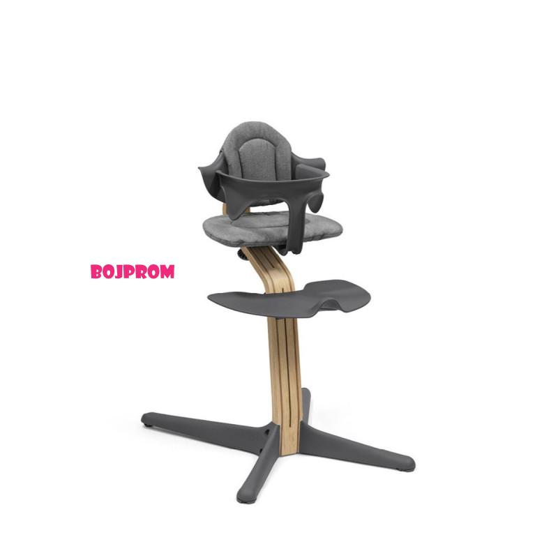 STOKKE STOKKE STOLICA ZA HRANJENJE NOMI OAK ANTHRACITE 626604 