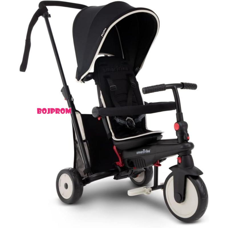 SMART TRIKE SMART TRIKE FOLDING STR 3 BLACK WITH CREAM PIPING 36909 