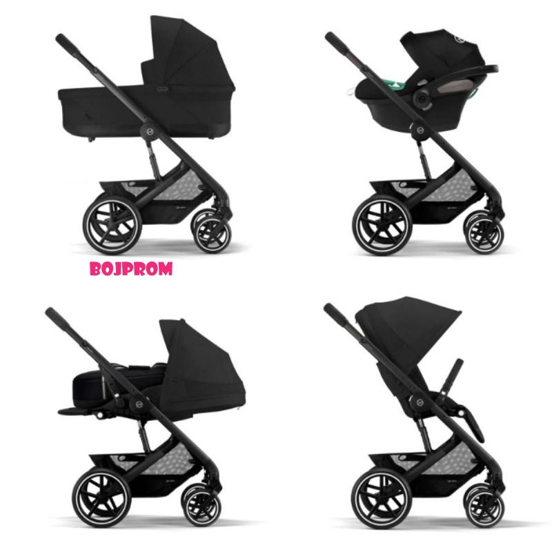 CYBEX KOLICA BALIOS S LUX BLK B MOON BLACK BLACK 522002533 