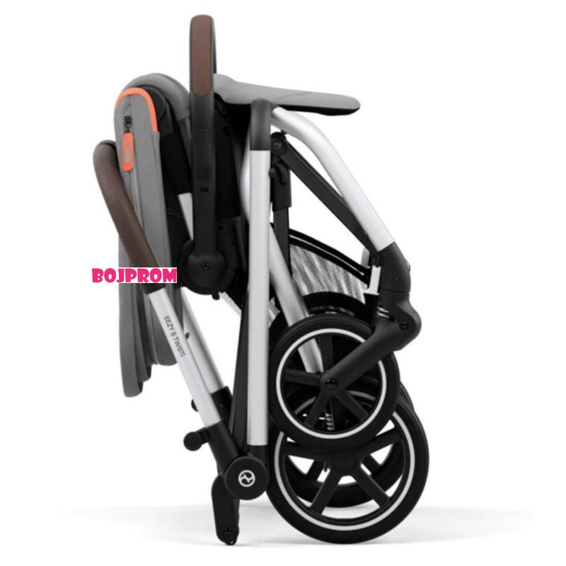 CYBEX KOLICA EAZY S TWIST + 2 SLV B LAVA GREY MID GREY 522001097 