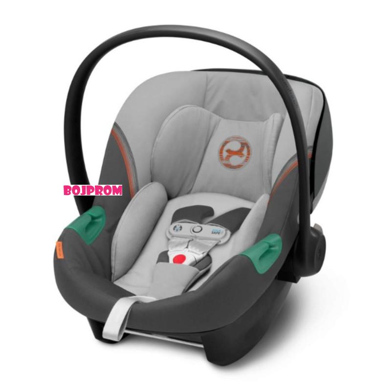 CYBEX AUTOSJEDALICA ATON S2 I-SIZE LAVA GREY MID GREY 522001945 