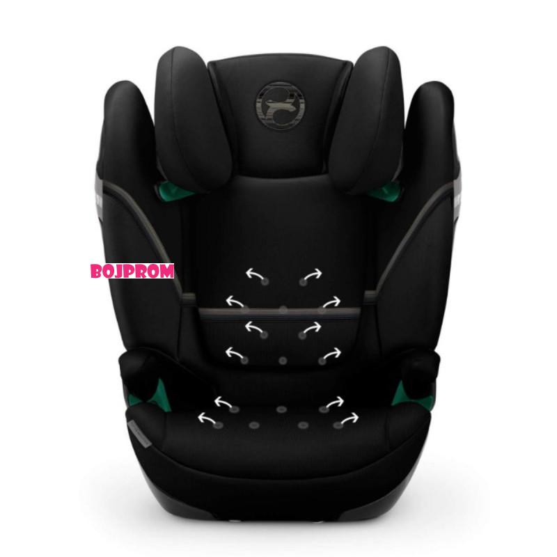 CYBEX AUTOSJEDALICA SOLUTION S2 I-FIX MOON BLACK BLACK 522002260 