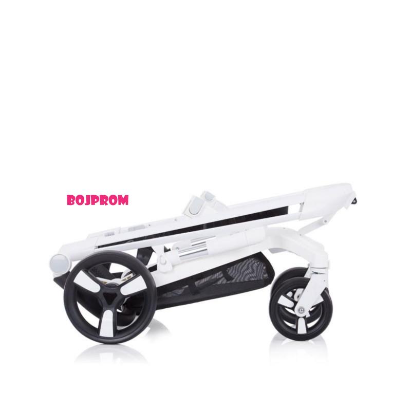 CHIPOLINO KOLICA ELECTRA WHITE FRAME-SILVER KKEL0211WSL 