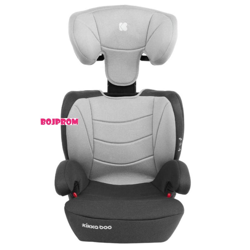KIKKA BOO AUTO SJEDISTE AMARO LIGHT GREY 31002090031 