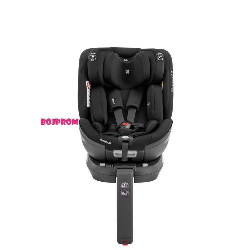 KIKKA BOO AUTO SJEDISTE I-CONIC I-SIZE BLACK 31002100011 