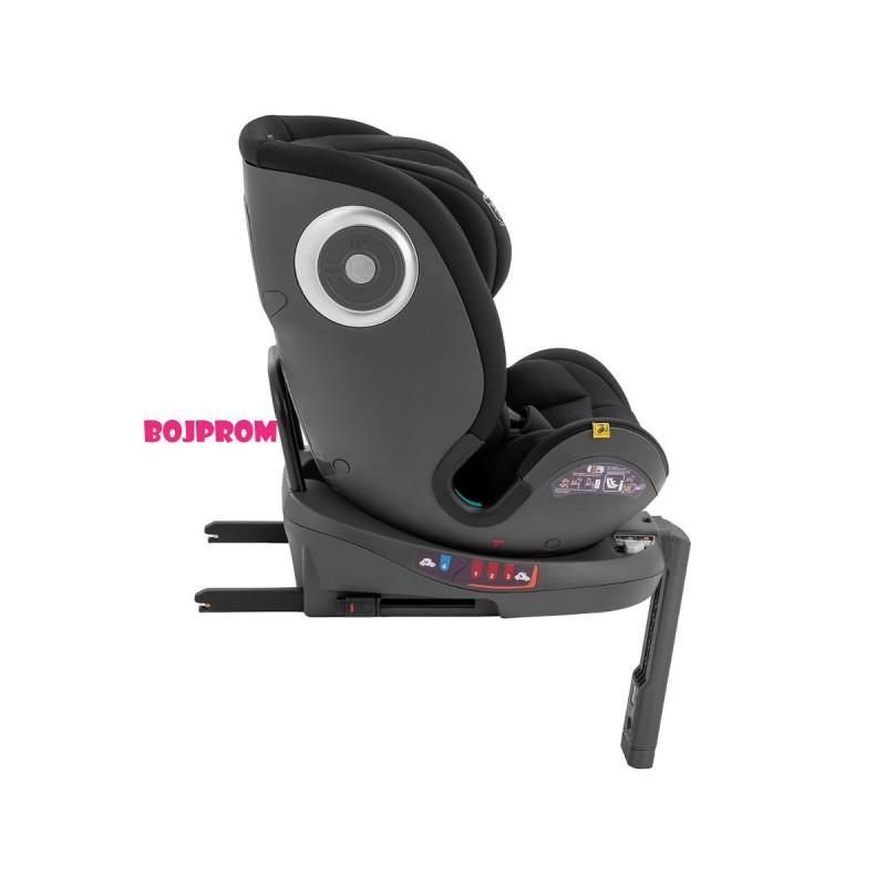 KIKKA BOO AUTO SJEDISTE I-CONIC I-SIZE BLACK 31002100011 