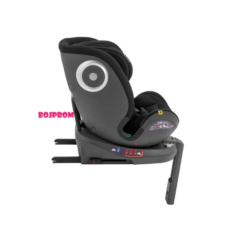 KIKKA BOO AUTO SJEDISTE I-CONIC I-SIZE BLACK 31002100011 
