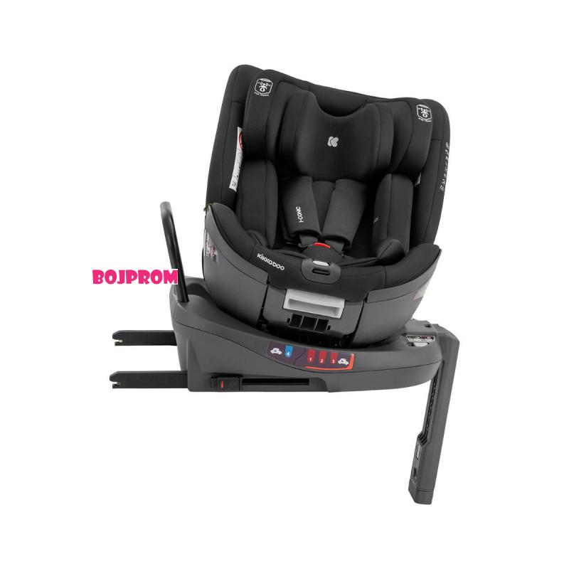 KIKKA BOO AUTO SJEDISTE I-CONIC I-SIZE BLACK 31002100011 