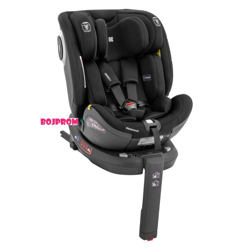 KIKKA BOO AUTO SJEDISTE I-CONIC I-SIZE BLACK 31002100011 