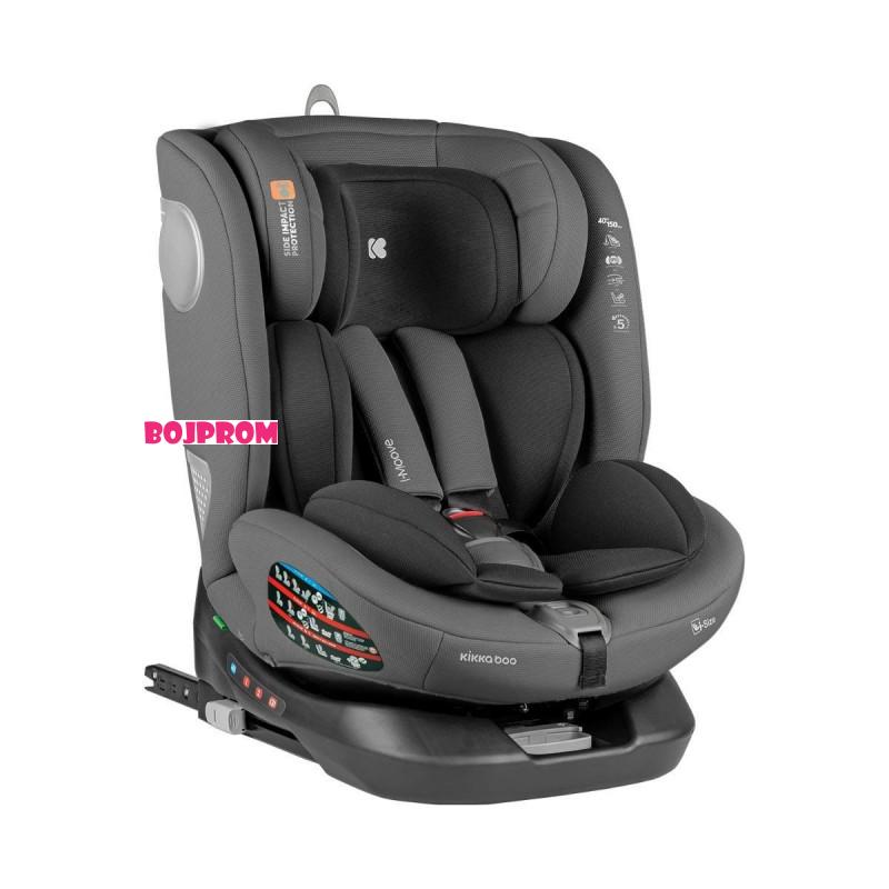 KIKKA BOO AUTO SJEDALICA I-MOOVE I-SIZE DARK GREY 31002100030 