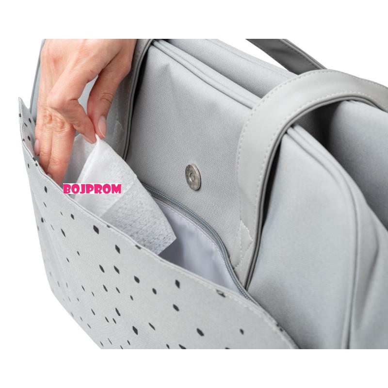 KIKKA BOO TORBA CHELSEA DOTS GREY 31108020078 