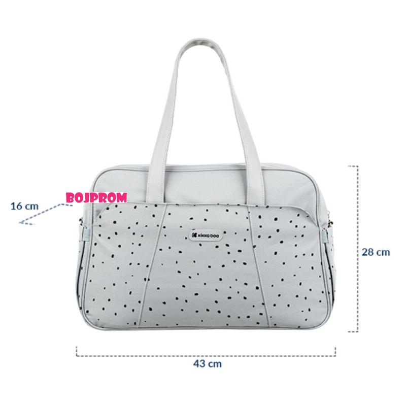 KIKKA BOO TORBA CHELSEA DOTS GREY 31108020078 