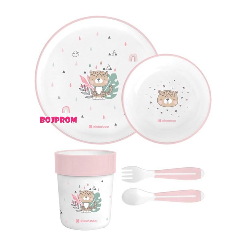 KIKKA BOO SET ZA JELO SAVANNA PINK 31302040137 