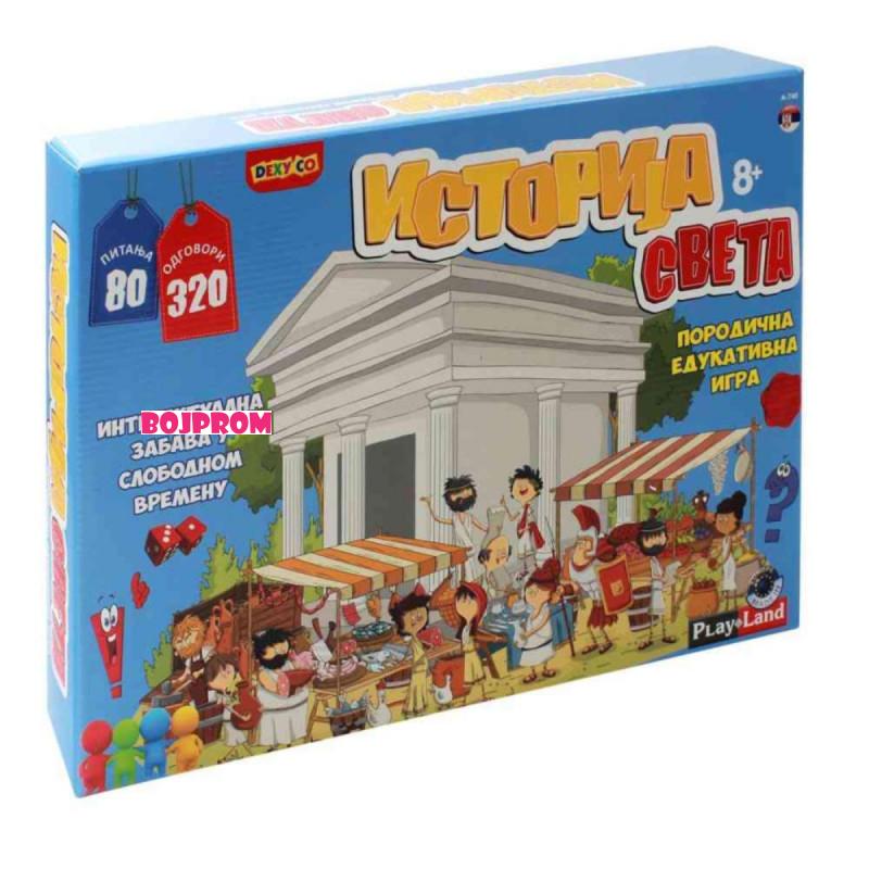 MASTER IGRACKE PL740/HR PLAY LAND ISTORIJA SVIJETA EDUKATIVNA IGRA 27853 