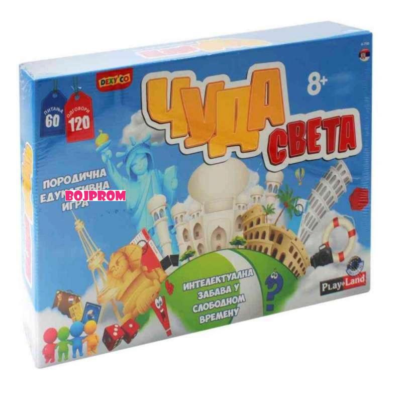 MASTER IGRACKE PL730/HR PLAY LAND CUDA SVIJETA EDUKATIVNA IGRA 27854 