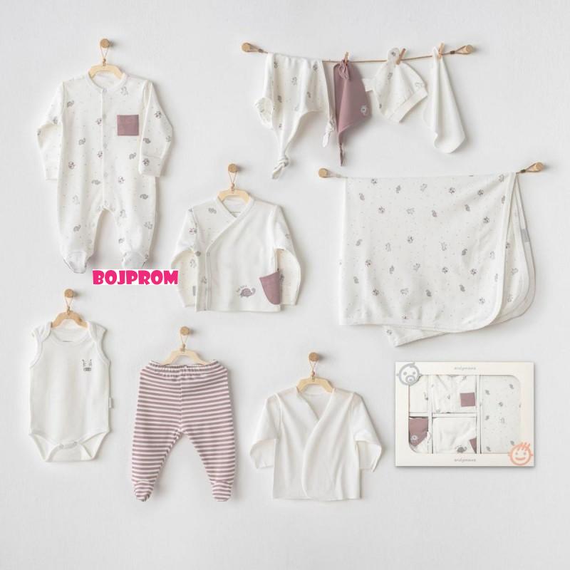 ANDYWAWA BEBI SET ZA IZNOSENJE AC23681 ZEBRA 10 DIJELOVA 
