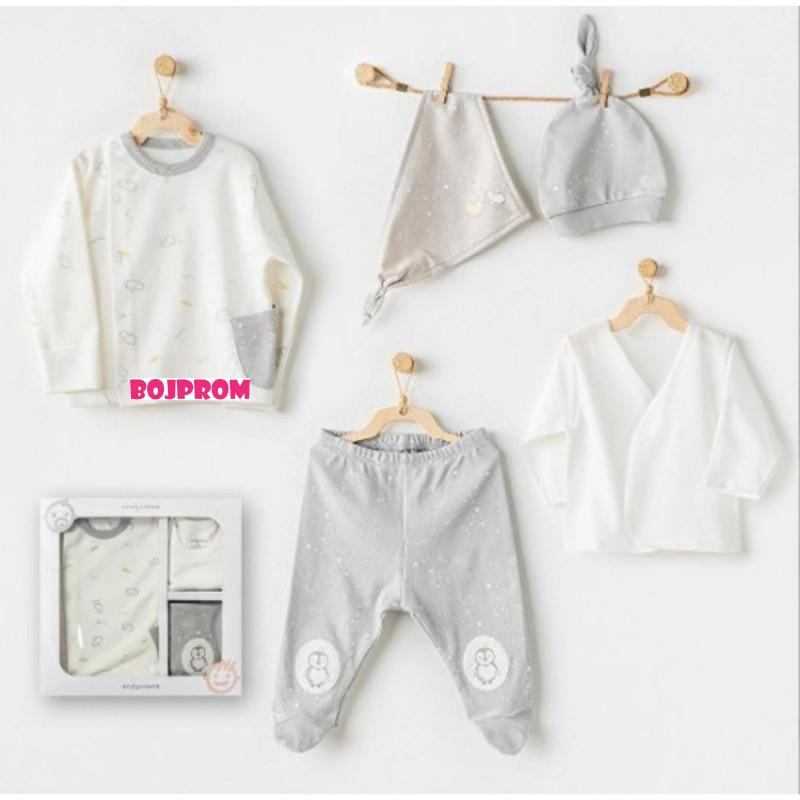 ANDYWAWA BEBI SET ZA IZNOSENJE AC24020 PENGUIN PLANET 5 DIJELOVA 