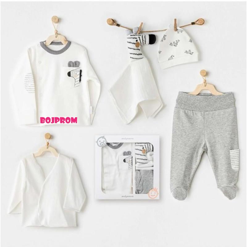 ANDYWAWA BEBI SET ZA IZNOSENJE AC24180 ZEBRA 5 DIJELOVA 
