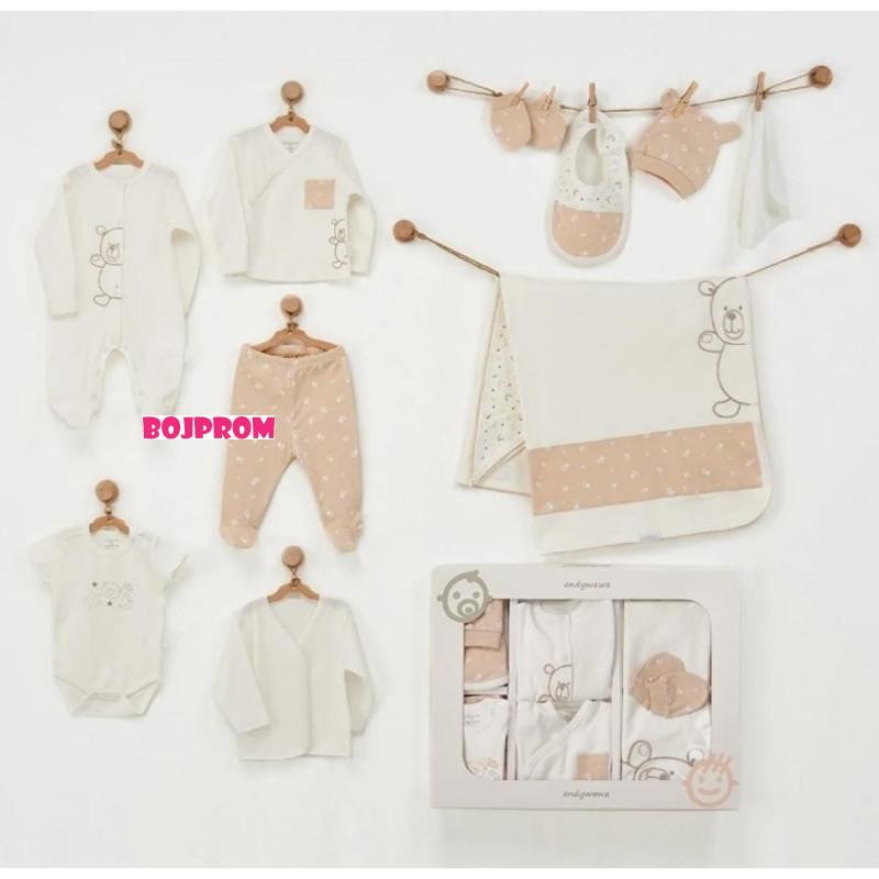 ANDYWAWA BEBI SET ZA IZNOSENJE AC24301 LITTLE WAWA BEAR 10 DIJELOVA 