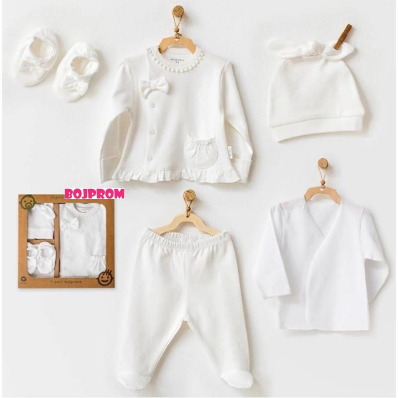 AndyWawa BEBI SET ZA IZNOŠENJE AC24310 NATURA WAWA ORGANIC GOTS 5 DIJELOVA 