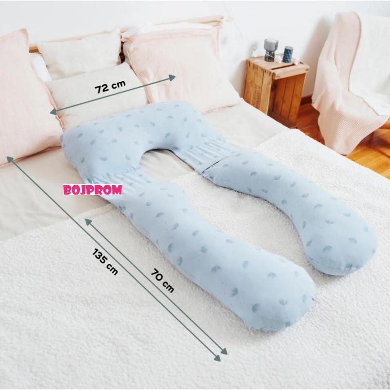 BABYMOOV JASTUK ZA DOJENJE ANAT.XXL WIND BLUE 40842 
