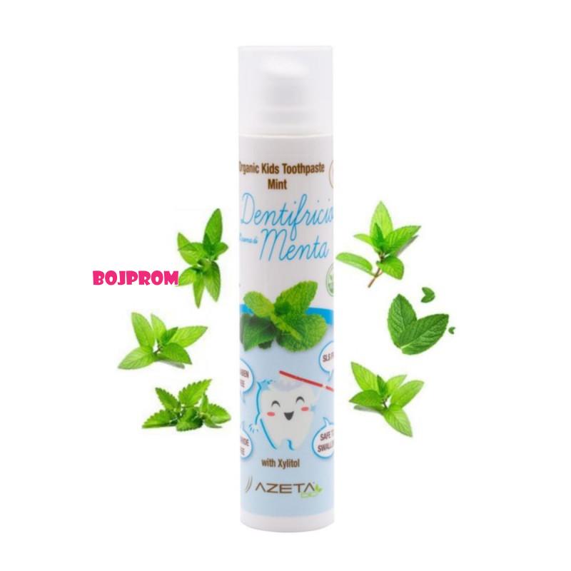 AZETA BIO ORGANSKA PASTA ZA ZUBE 0+ MINT AB063 