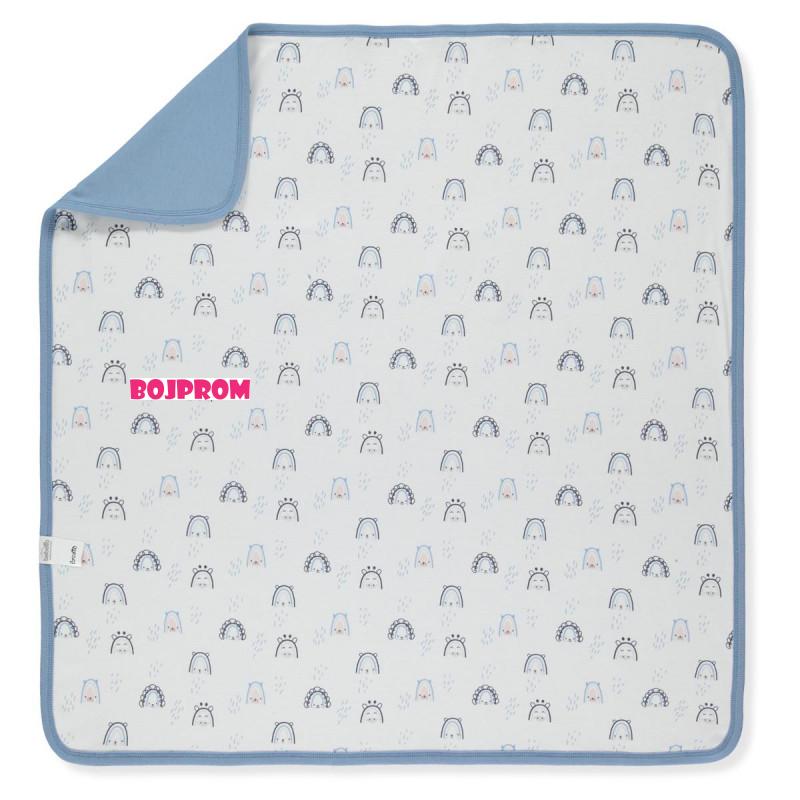 BEBETTO BEBI PREKRIVAC B812 BLUE 80X85CM 