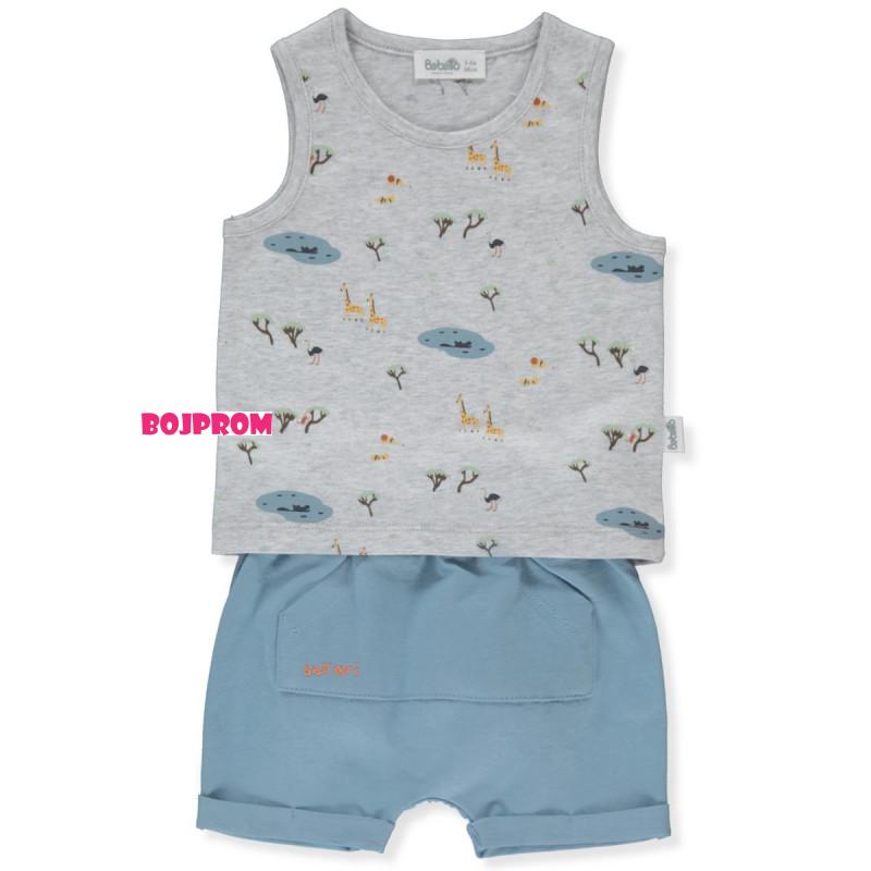 BEBETTO BEBI KOMPLET K4380 INDIGO 12-18M/86CM 