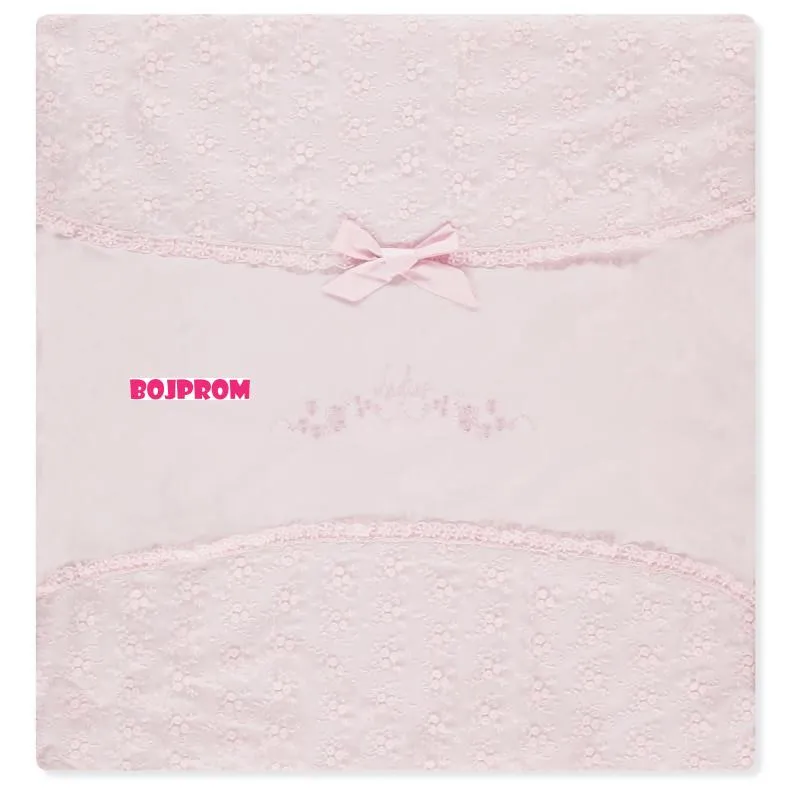 BEBETTO BEBI PREKRIVAC B816 PINK 85X85CM 