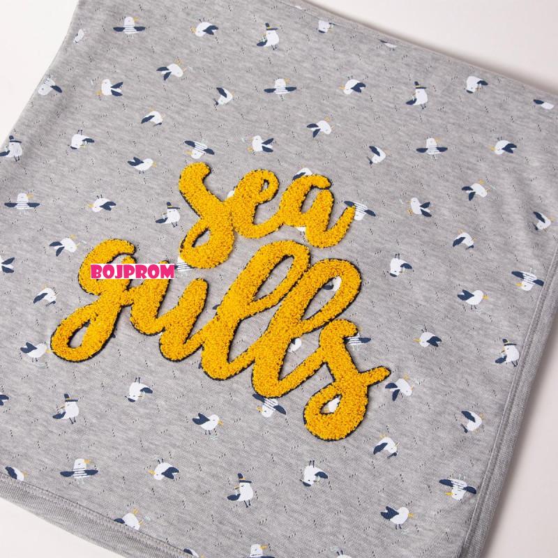 BEBETTO BEBI DEKA B802 GREY 80X85CM 