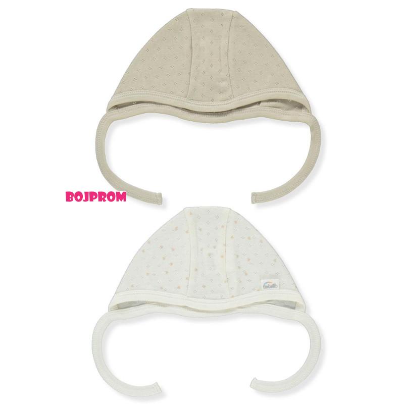 BEBETTO BEBI KAPA C1054 ECRU 0-6M/43CM 