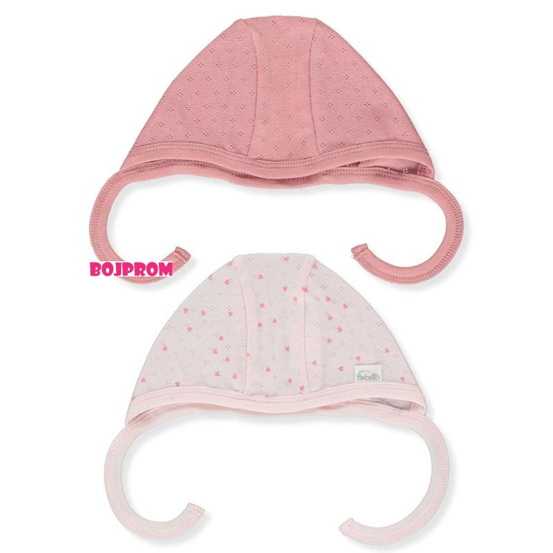 BEBETTO BEBI KAPA C1054 PINK 0-6M/43CM 