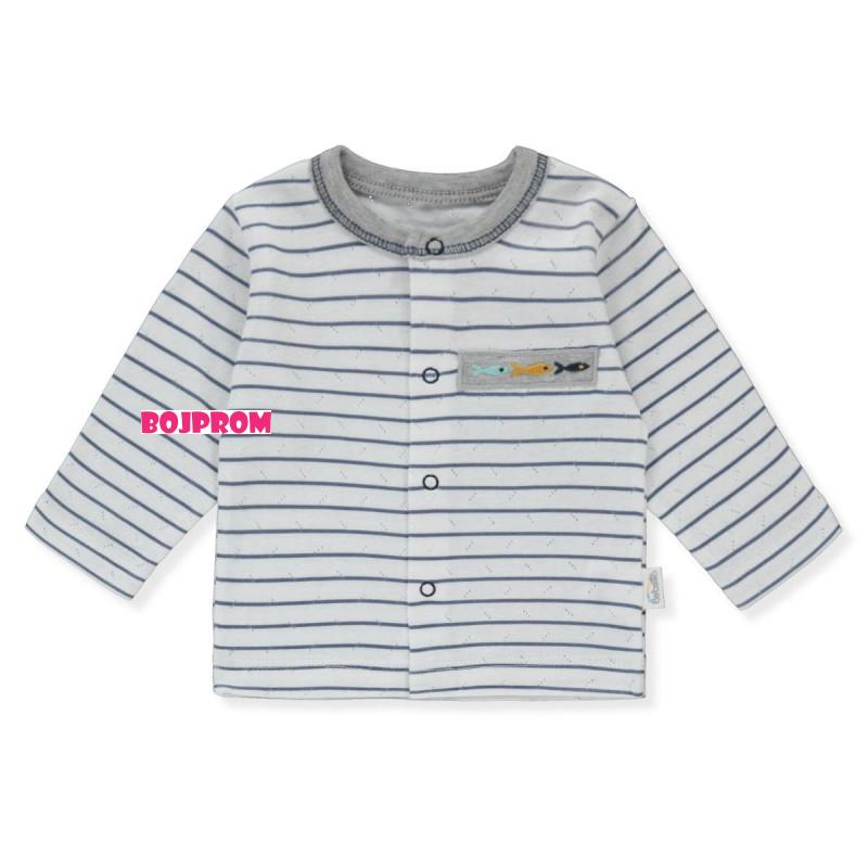 BEBETTO BEBI KOMPLET F1283 GREY 6-9M/74CM 