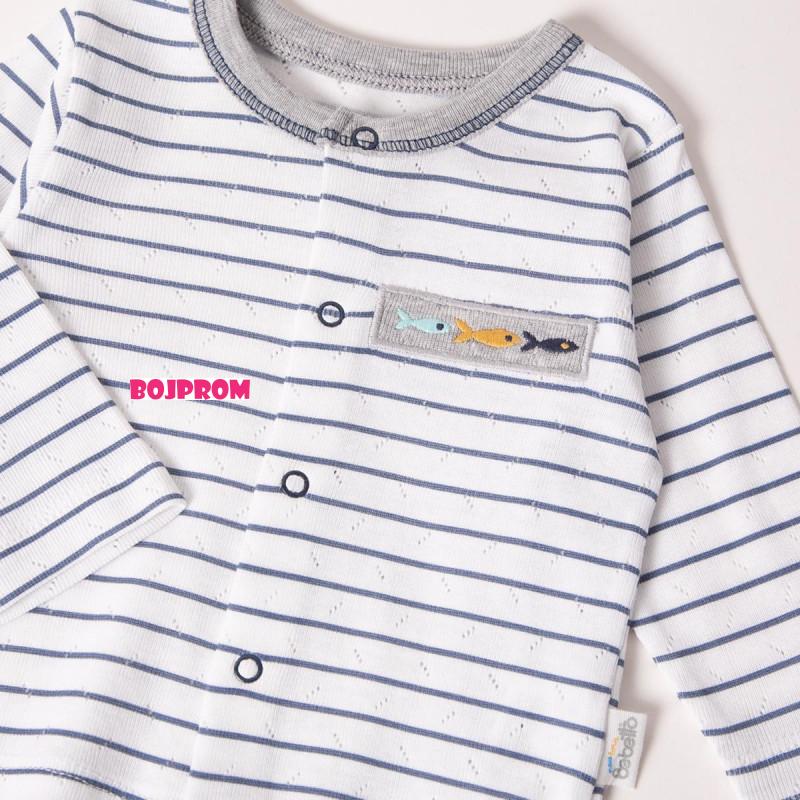 BEBETTO BEBI KOMPLET F1283 GREY 6-9M/74CM 