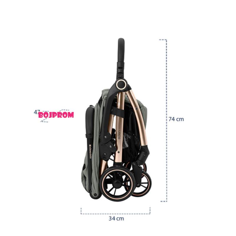 KIKKA BOO KOLICA EDEN ARMY GREEN 31001030157 