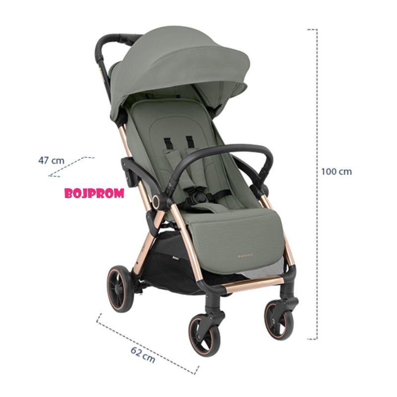 KIKKA BOO KOLICA EDEN ARMY GREEN 31001030157 