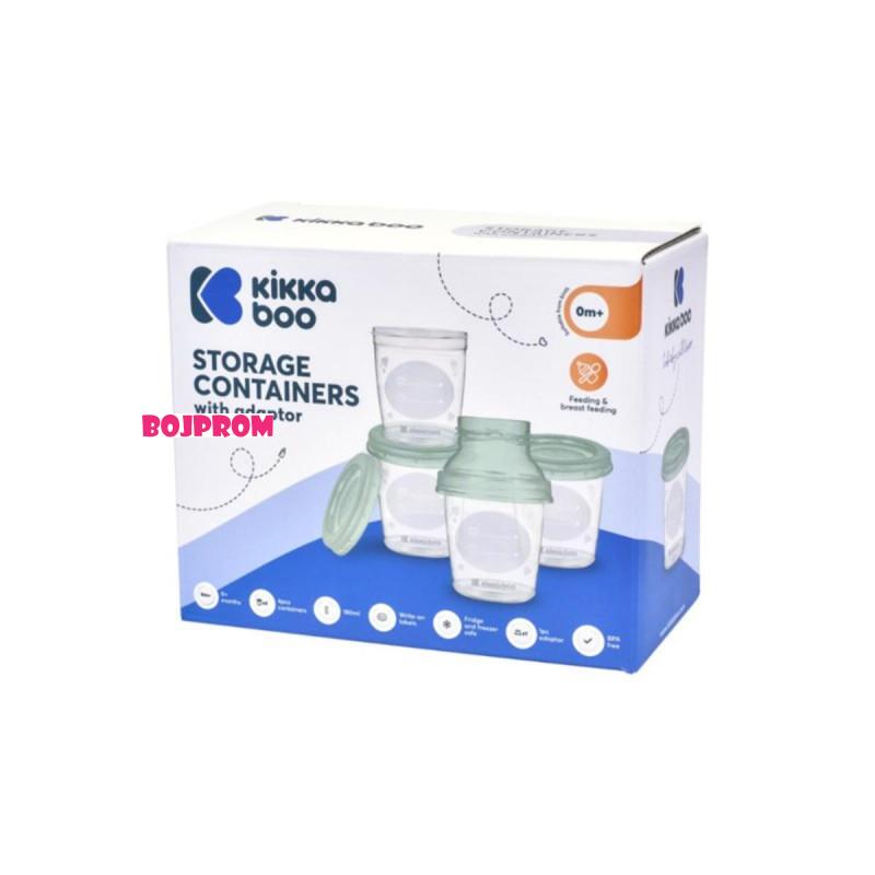 KIKKA BOO KESE ZA SKLADISTENJE MLIJEKA SA ADAPTEROM MINT 31304030016 